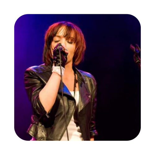 Kathleen Helm on stage